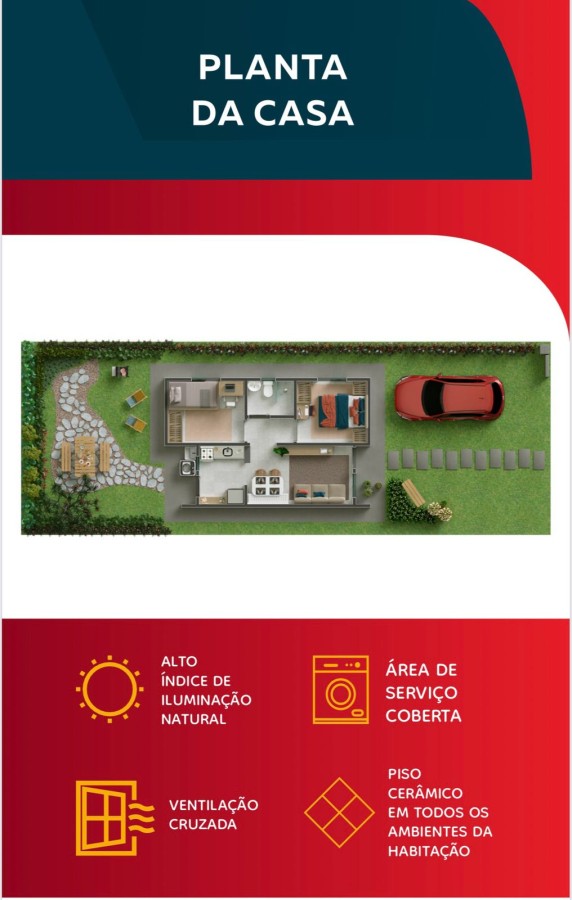 Casa, 45 m² - Foto 3