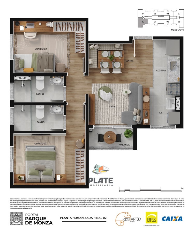 Apartamento, 45 m² - Foto 24